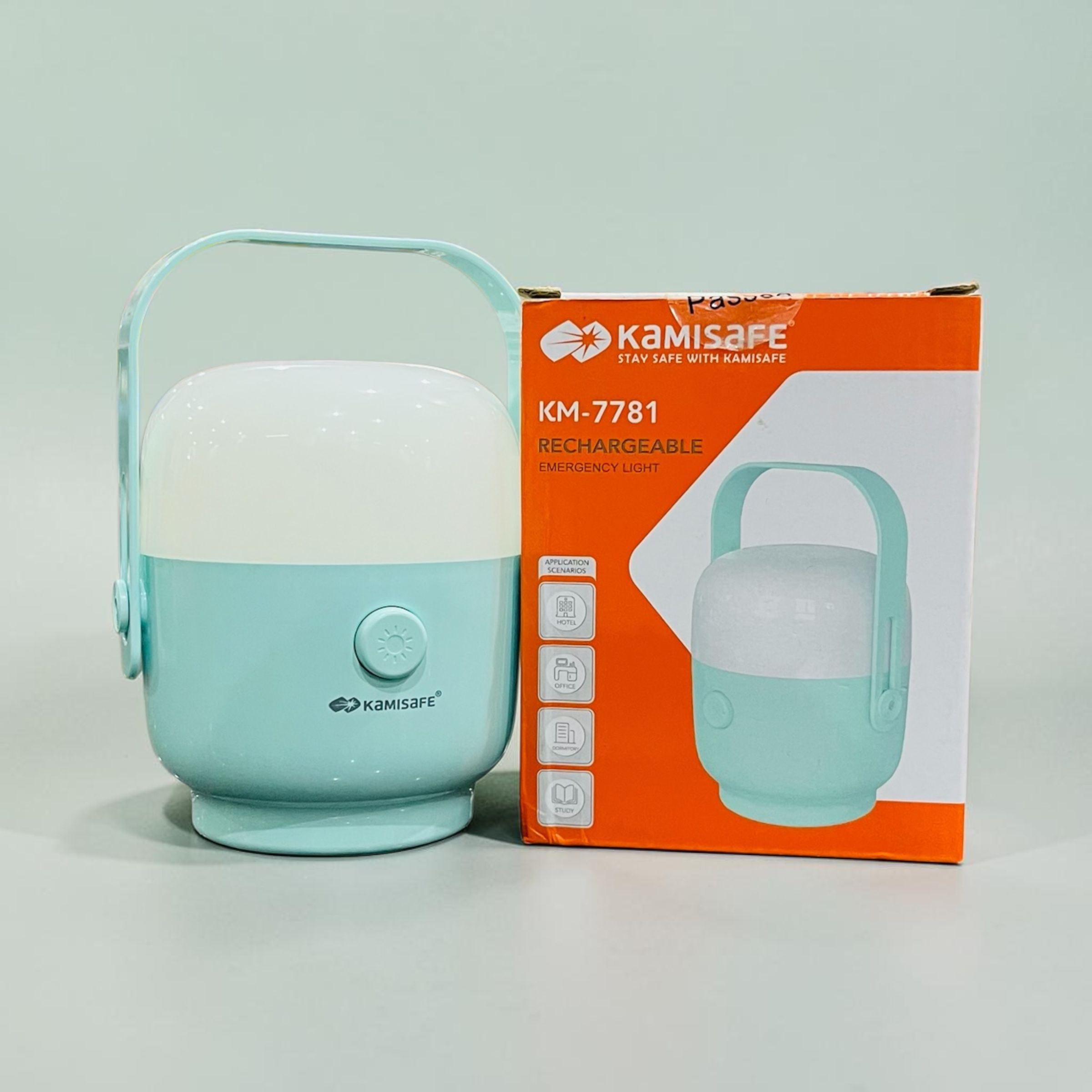 KAMISAFE KM-7781 RECHARGEABLE EMERGENCY LIGHT